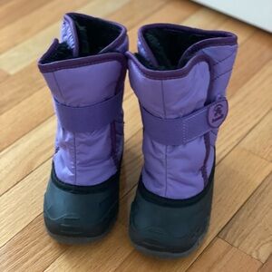Like New 🆕 Kamik Snowbug 5 Winter boots (Snow boots) Size 10 Toddler Purple